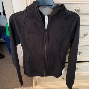 Scuba hoodie black size 4